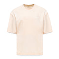 Blush - Front - Hype Unisex Adult Continu8 Oversized T-Shirt