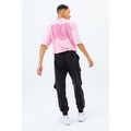 Pink - Lifestyle - Hype Unisex Adult Back Print Continu8 Oversized T-Shirt