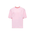 Pink - Front - Hype Unisex Adult Back Print Continu8 Oversized T-Shirt