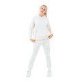 White - Front - Hype Childrens-Kids Script Tracksuit