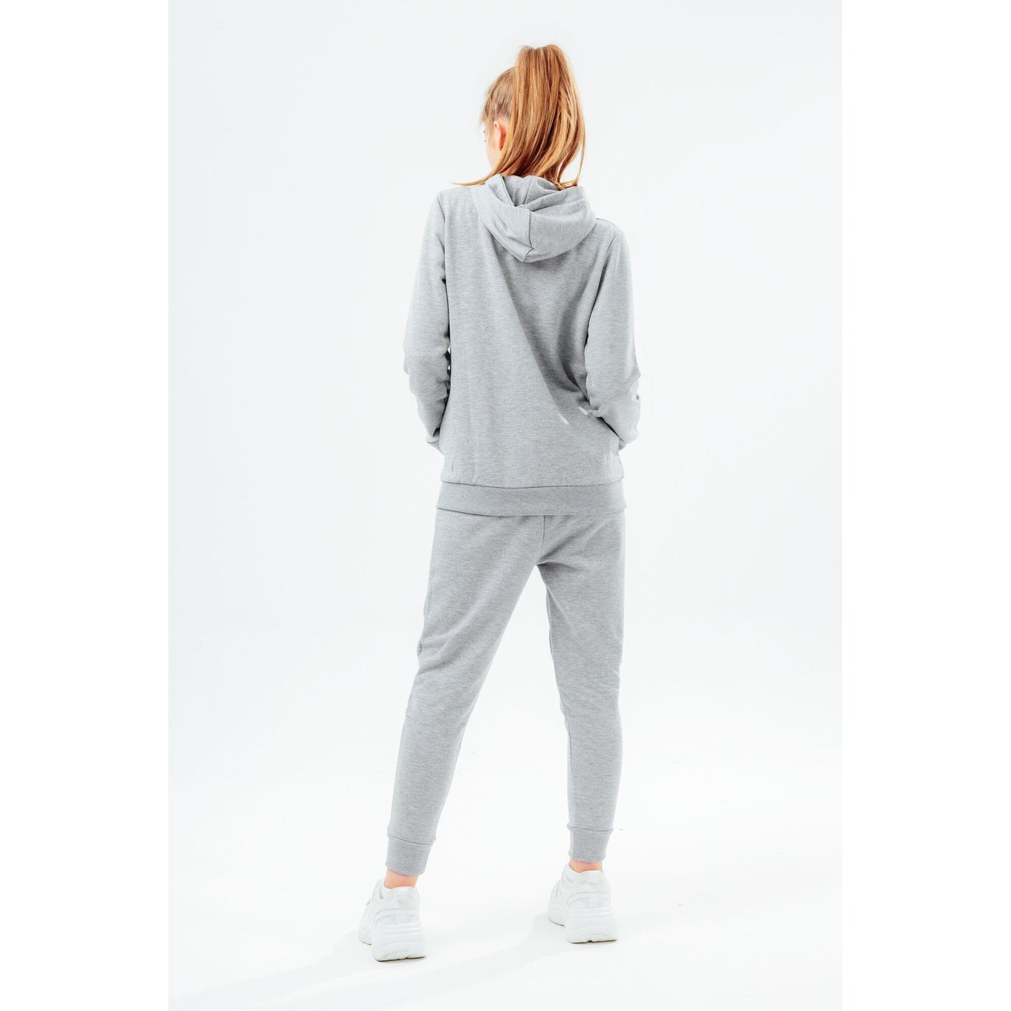 Grey Marl - Lifestyle - Hype Childrens-Kids Script Marl Tracksuit Set