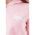 Pink - Lifestyle - Hype Childrens-Kids Script Zipped Hoodie