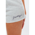 Light Grey - Lifestyle - Hype Womens-Ladies Baggy High Waist Jersey Shorts