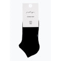 Black - Back - Hype Womens-Ladies Trainer Socks (Pack of 3)