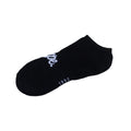 Black - Side - Hype Womens-Ladies Trainer Socks (Pack of 3)