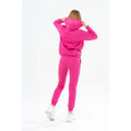 Hot Pink - Back - Hype Childrens-Kids Double Logo Tracksuit Set