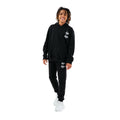 Black - Front - Hype Childrens-Kids Double Logo Tracksuit Set