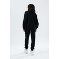 Black - Back - Hype Childrens-Kids Double Logo Tracksuit Set