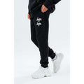 Black - Lifestyle - Hype Childrens-Kids Double Logo Tracksuit Set