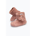 Pink - Front - Hype Childrens-Kids Slipper Boots