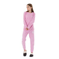 Pink-White - Front - Hype Girls Long-Sleeved Pyjama Set
