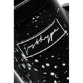 Black-White - Pack Shot - Hype Womens-Ladies Paint Splatter Wellington Boots
