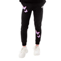 Black - Front - Hype Girls Butterfly Jogging Bottoms