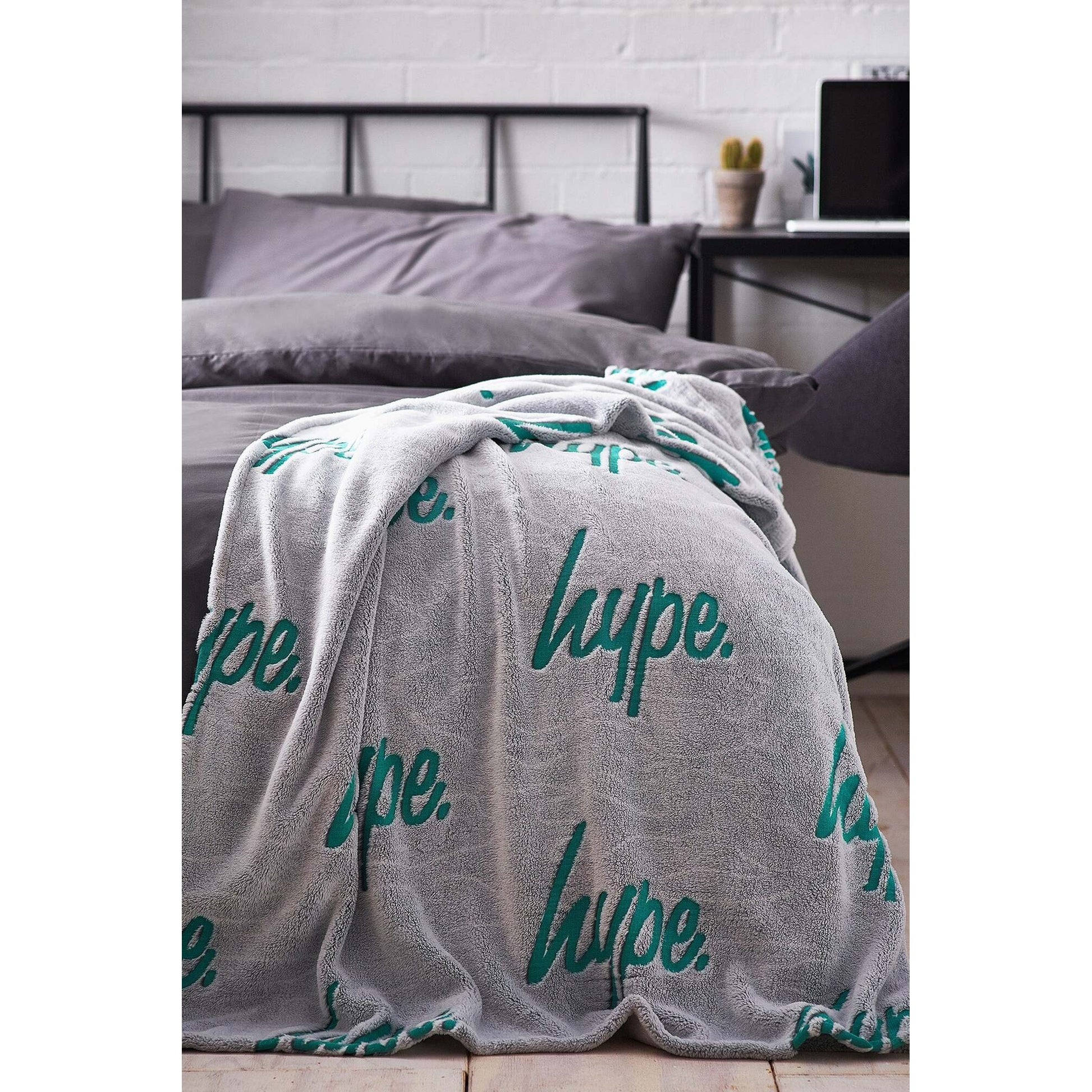 Grey-Blue - Back - Hype Thermo Throw