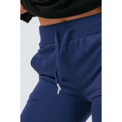 Navy - Pack Shot - Hype Womens-Ladies Skinny Jogging Bottoms