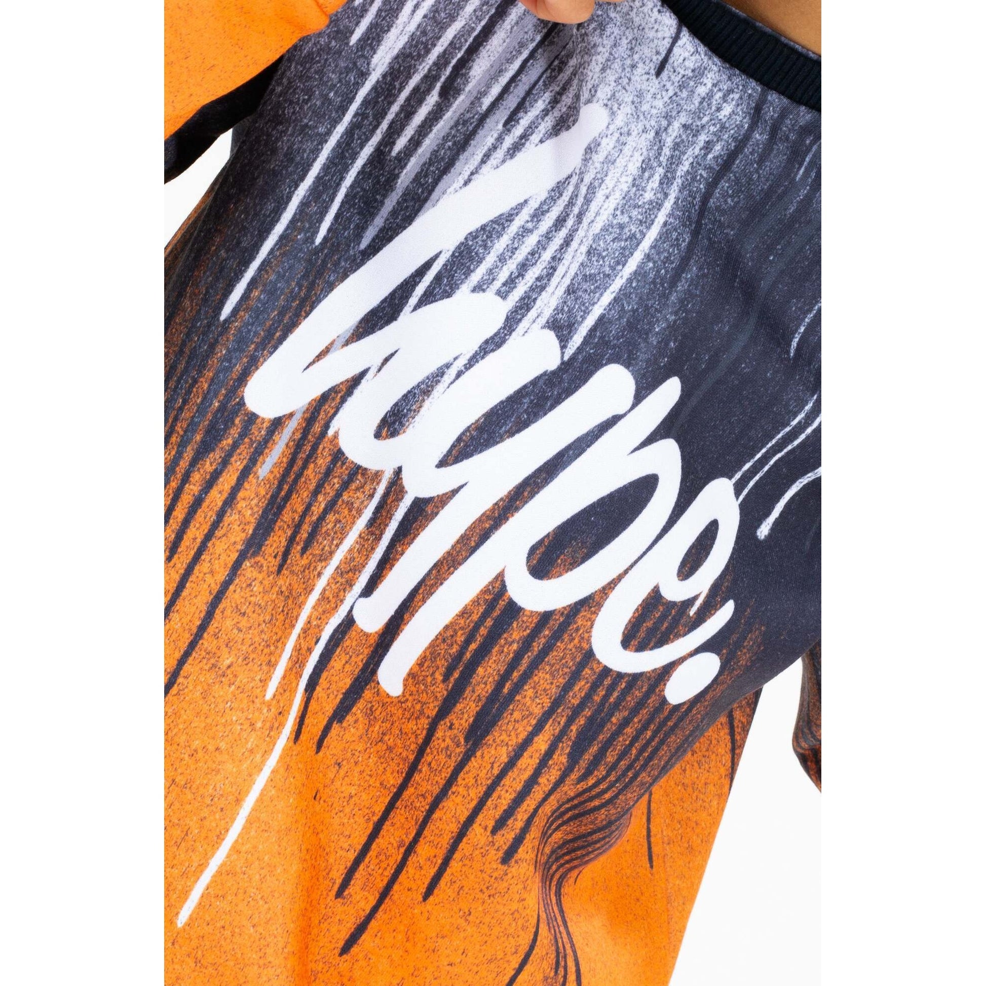 Orange-White-Graphite - Lifestyle - Hype Boys Drips Sweatshirt