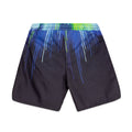 Black-Pacific Blue - Lifestyle - Hype Boys Drips Swim Shorts