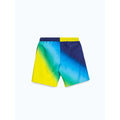 Blue-Citrus Yellow - Pack Shot - Hype Boys Crest Swim Shorts