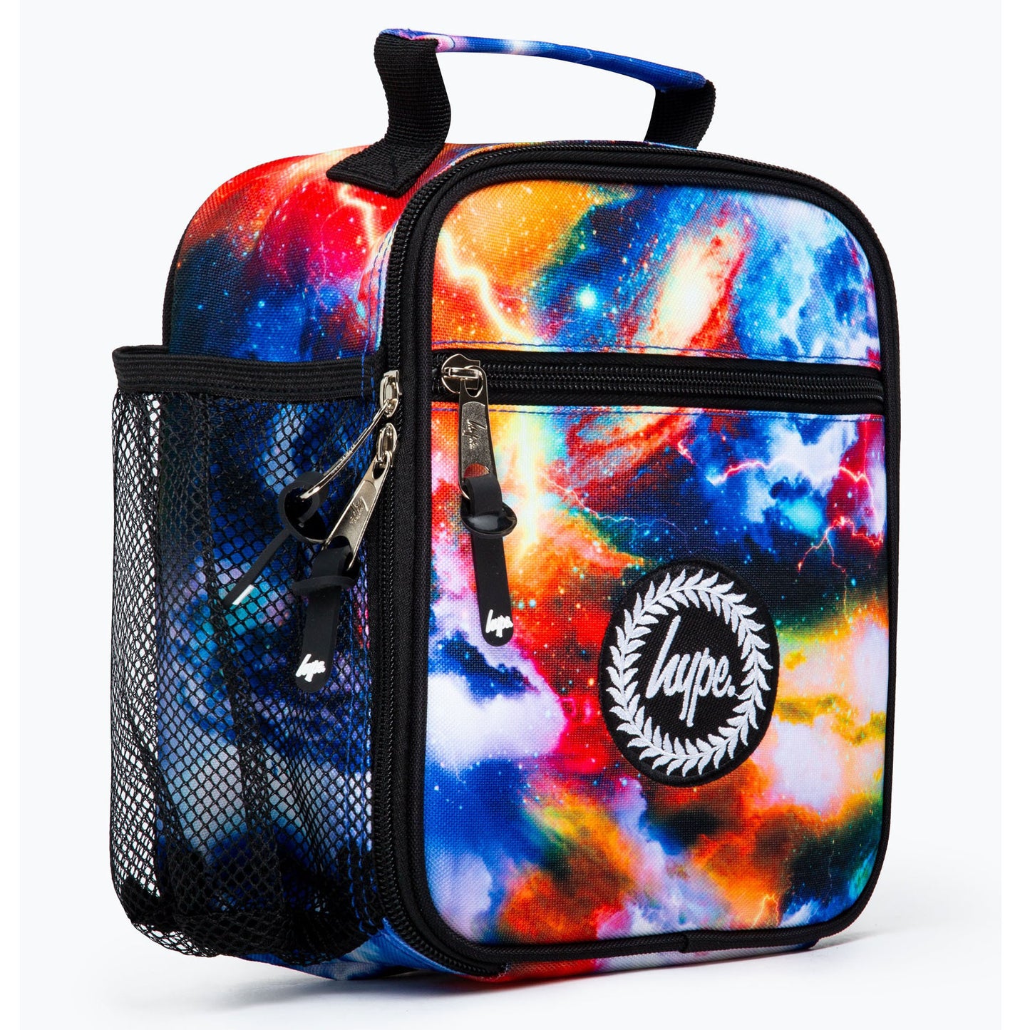 Orange-Blue - Side - Hype Lightning Galaxy Lunch Box