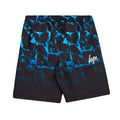 Black-Blue - Front - Hype Boys Luxe Marble Shorts