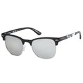 Black-Silver - Front - Hype Womens-Ladies Club Low Sunglasses