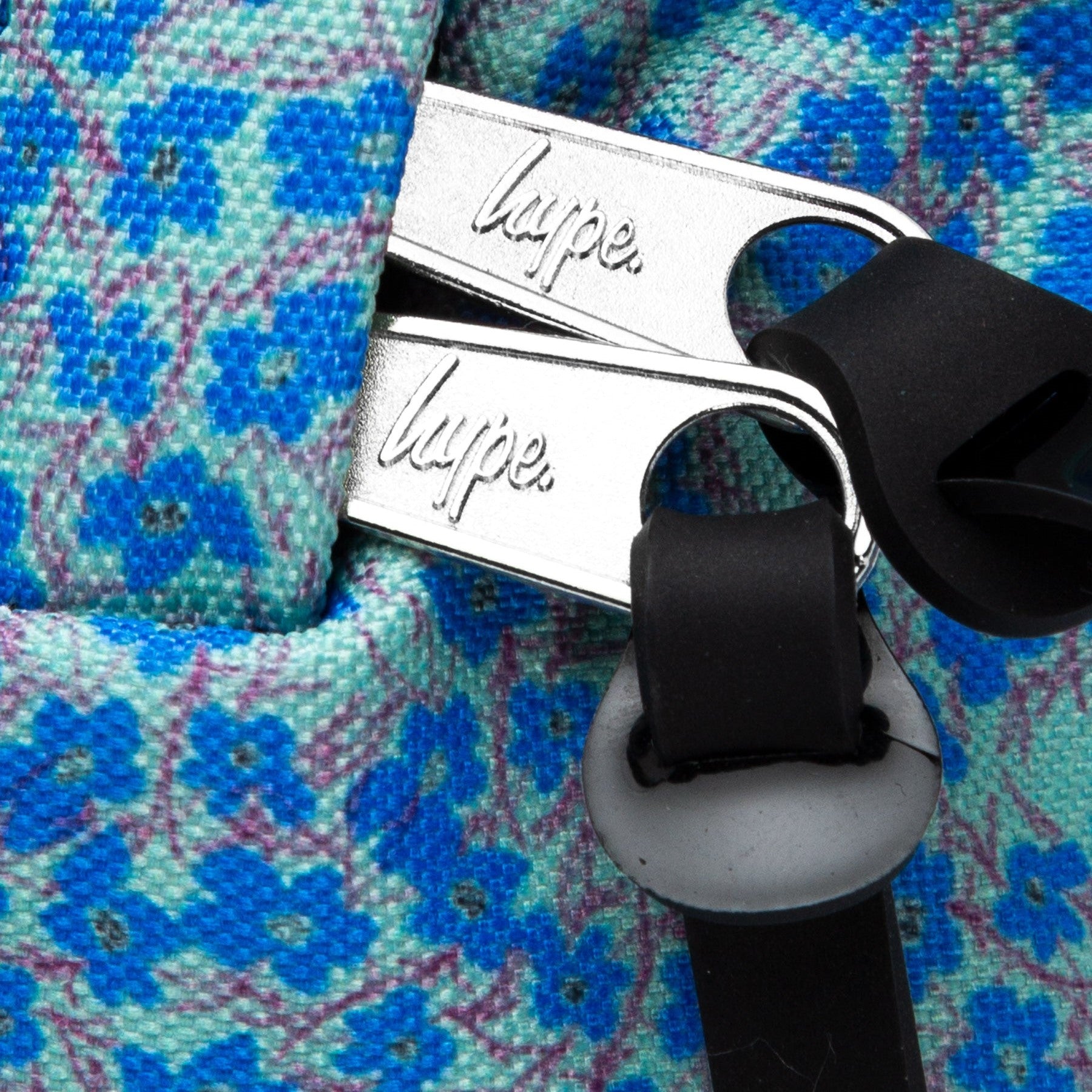 Blue-Green - Pack Shot - Hype Ditsy Floral Backpack