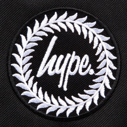 Black-White - Lifestyle - Hype Logo Backpack