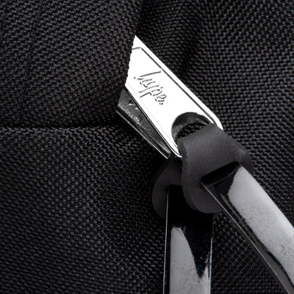 Black-White - Pack Shot - Hype Logo Backpack