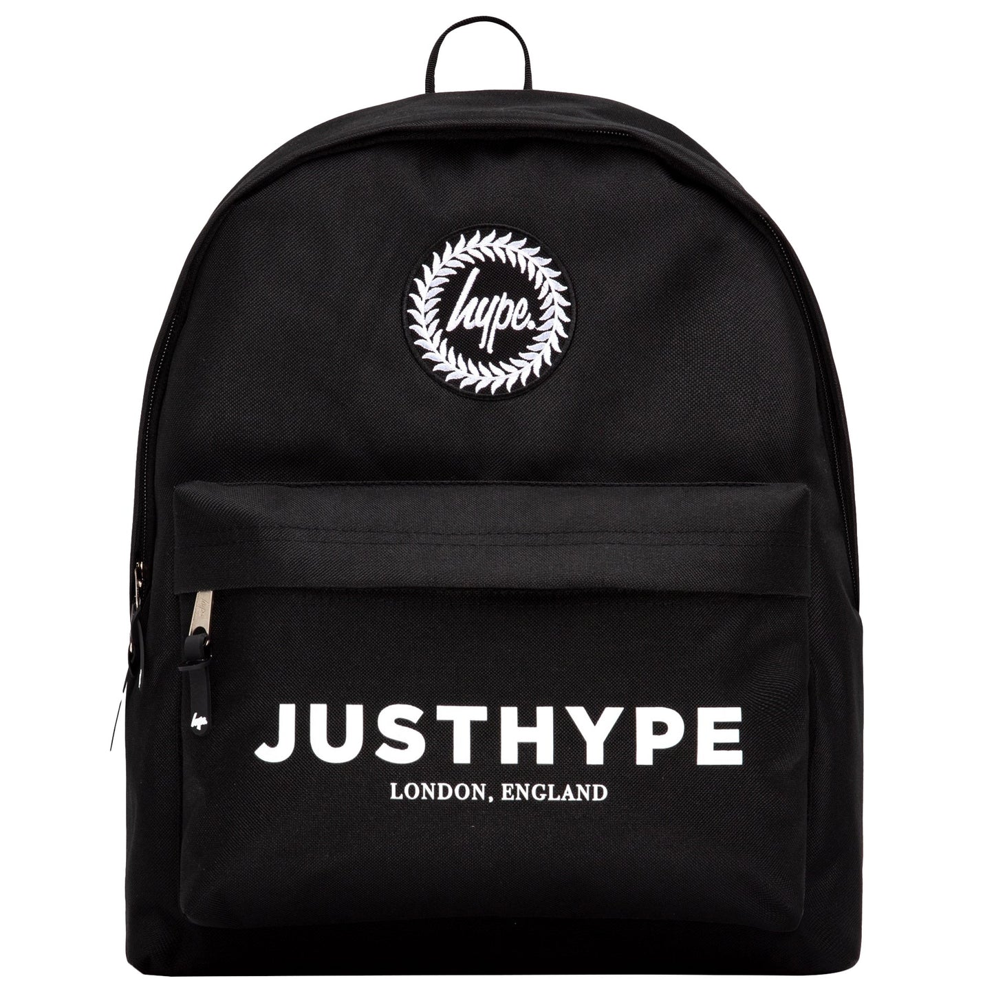 Black-White - Front - Hype Logo Backpack
