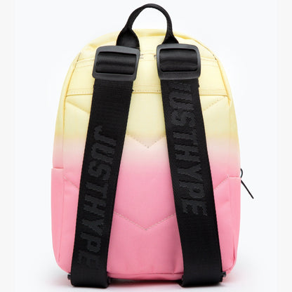 Yellow-Pink-Green - Back - Hype Gradient Marble Mini Backpack