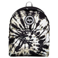 Black-White - Front - Hype Moth Tie Dye Backpack