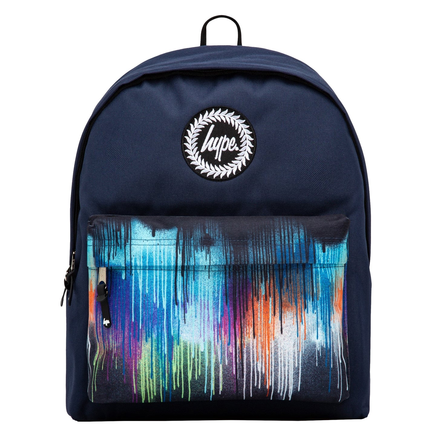 Blue-Orange-Green - Front - Hype Drips Backpack