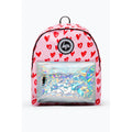 Pink-Red - Front - Hype Hearts Backpack