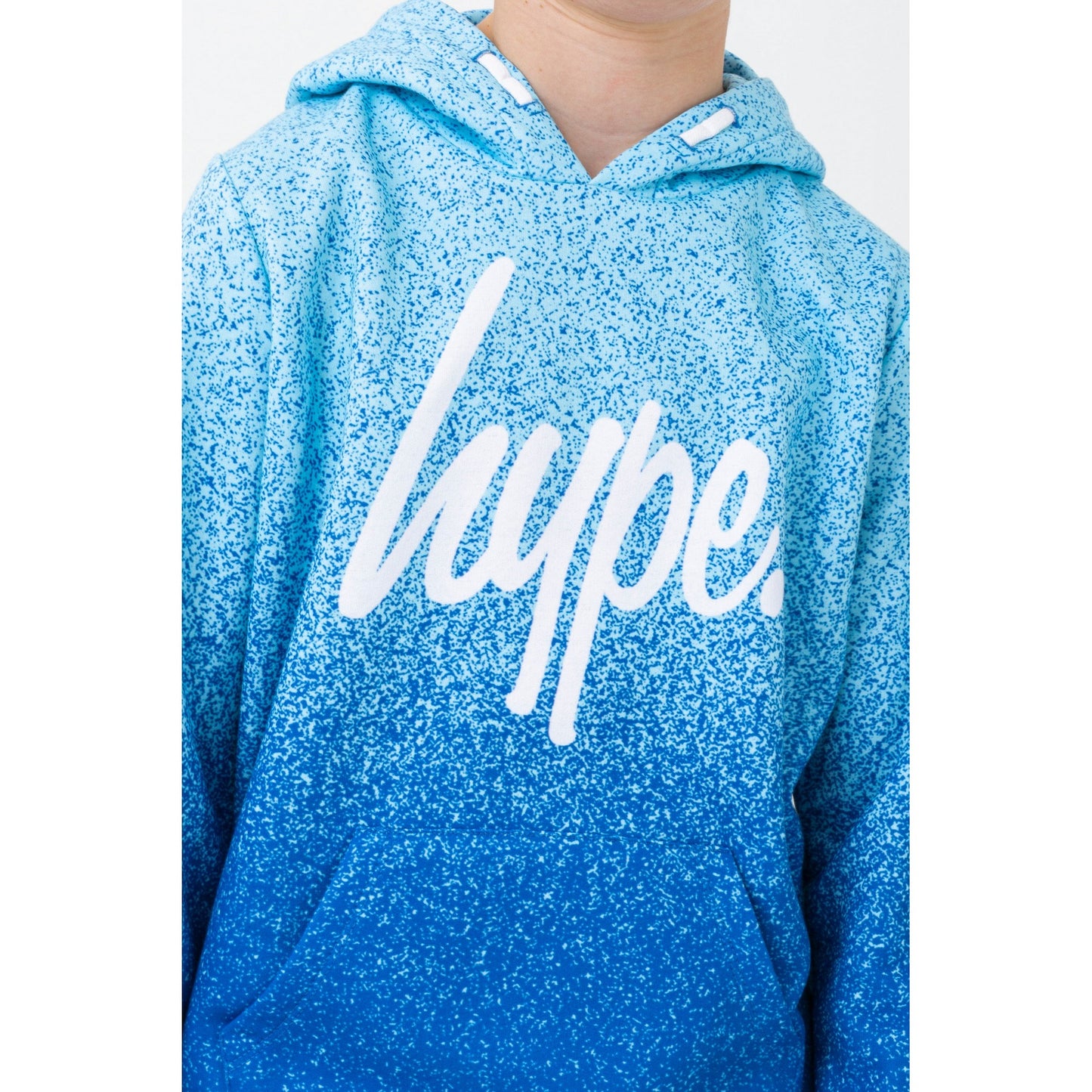 Blue - Side - Hype Boys Speckle Fade Hoodie