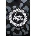 Black-Grey - Side - Hype Leopard Print Backpack