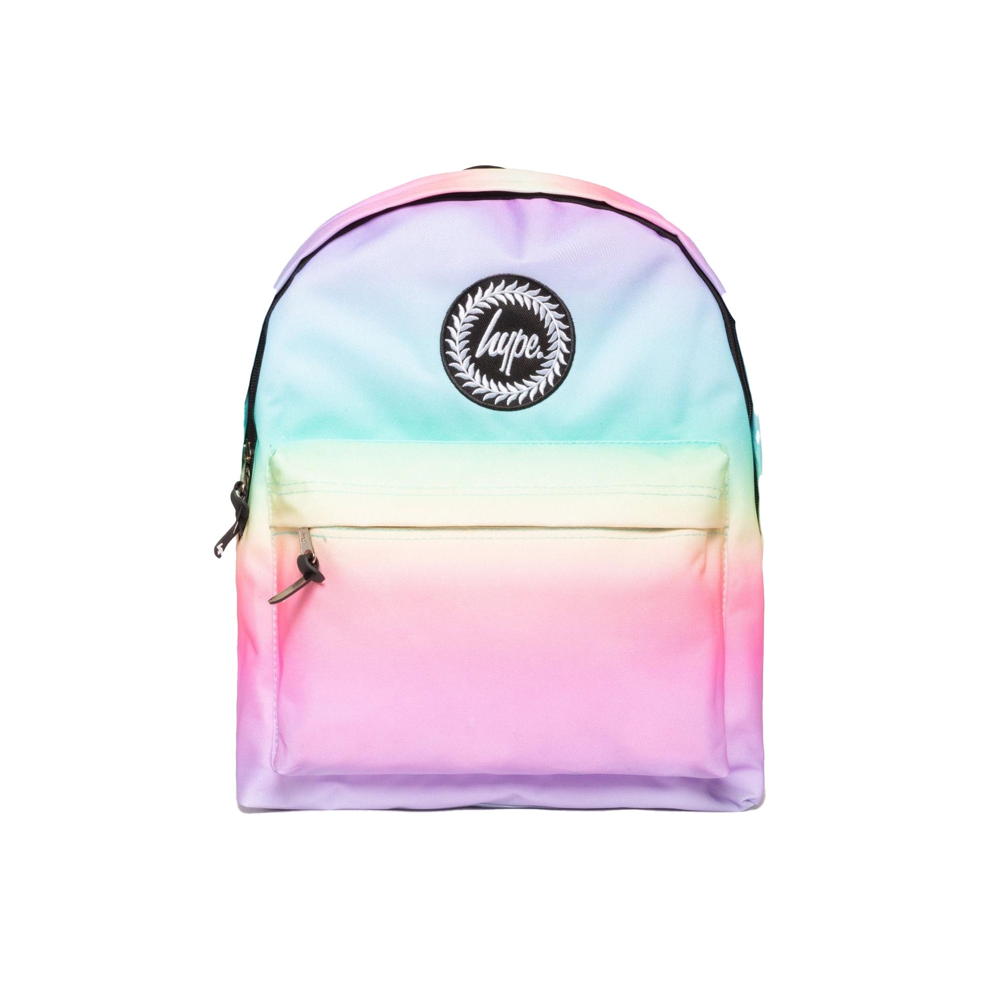 Lilac-Yellow-Blue - Front - Hype Pastel Gradient Backpack