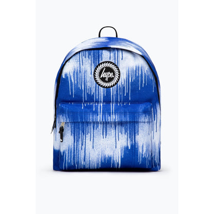 Royal Blue-White - Front - Hype Single Drip Backpack