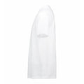 White - Side - ID Mens Pro Wear Press Stud Regular Fitting Short Sleeve Polo Shirt