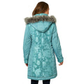 Blue - Side - Joe Browns Womens-Ladies Parka