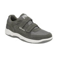 Charcoal - Back - Gola Mens Belmont Suede Wide Fit Trainers