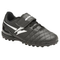 Black-White - Front - Gola Sport Childrens Boys Rey VX Touch Fastening Astro Turf Trainers