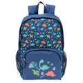 Mid Blue-Navy - Front - Gola Childrens-Kids Mini Dinosaurs Backpack