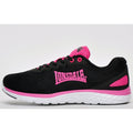 Black-Fuchsia - Lifestyle - Lonsdale Womens-Ladies Lisala 2 Trainers