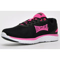 Black-Fuchsia - Pack Shot - Lonsdale Womens-Ladies Lisala 2 Trainers