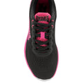 Black-Fuchsia - Close up - Lonsdale Womens-Ladies Lisala 2 Trainers