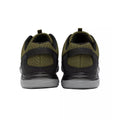 Khaki-Sun Yellow-Black - Back - Lonsdale Mens Silwick Trainers