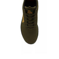 Khaki-Sun Yellow-Black - Pack Shot - Lonsdale Mens Silwick Trainers