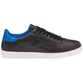 Black-Reflex Blue - Back - Lonsdale Mens Gowan Trainers