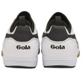 White-Black - Side - Gola Childrens-Kids Ceptor TX Indoor Football Trainers