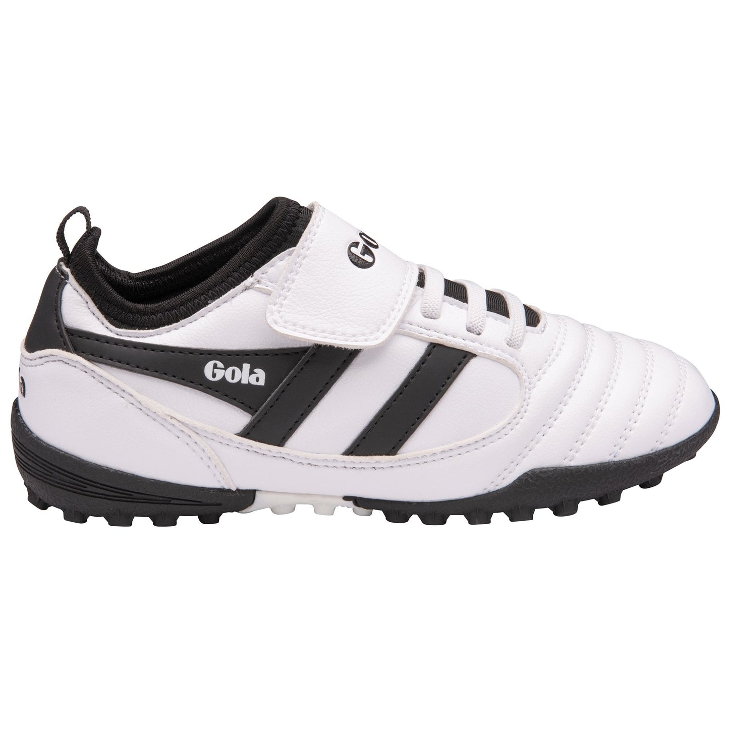 White-Black - Back - Gola Childrens-Kids Ceptor Turf Astro Turf Trainers
